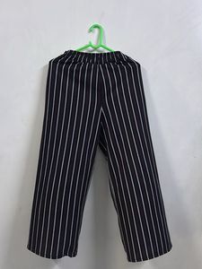 Black Striped Trouser