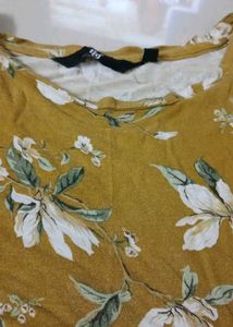 Mustard daily wear top