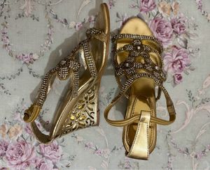 Golden Bridal Sandals⚜️