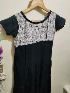 Unique Print Casual Dress