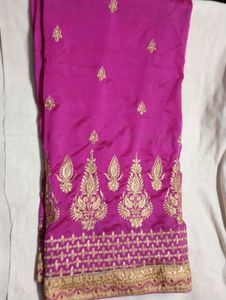 Used Embroidery Design Saree