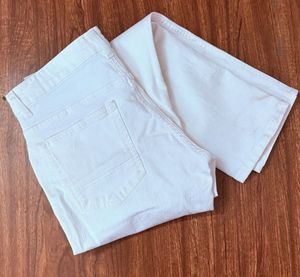 Highlander White Denim Jeans