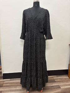 Chic Polka Dot Maxi Dress