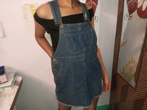 Women Denim Short Jumpsuit