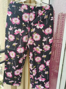 Rafaella Floral Print Pants