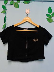 Crop Black Top🖤