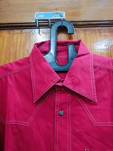 🇳🇿💫♥️ Imported Red Short Sleeve Shirt