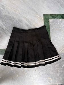 Pleated Mini Skirt