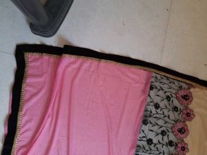 Net Velvet Shimmery Saree