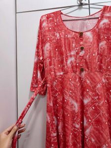 Stretchy Pink Kurti