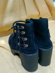Black Platform Boots