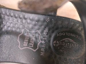 Comfortable Black Sandals Pure Leather