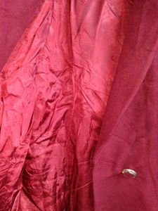 Vintage Burgundy Blazer