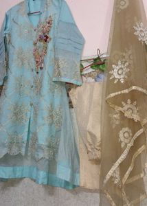 Embroidered Kurta Set