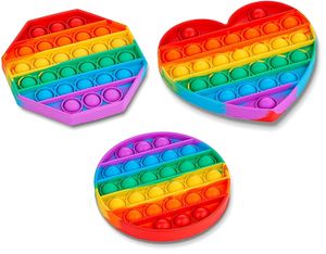 Rainbow Pop It Fidget Toys