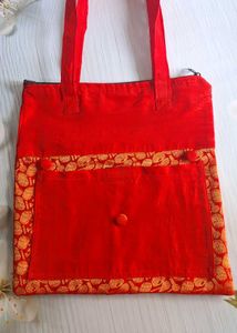 Red Tote Bag - New