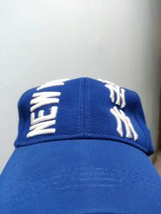 Stylish New York Embroidered Cap for Men – Blue Ed
