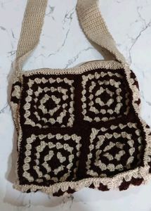 #handmade #crochet #slingbag