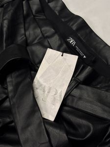 ZARA Leather Skort