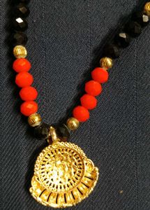 Beaded Pendant Necklace