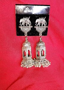 Oxidised Earrings