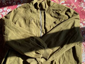 Olive Green Casual Jacket