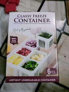 Classy Freeze Container - 6 Piece Set