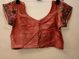 TUSSAR SILK DESIGNER SAREE WITH BLOUSE
