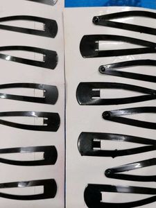 New Black Hair Clips