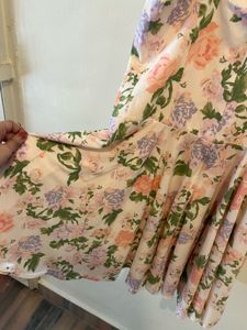 Floral Mini Dress Zara