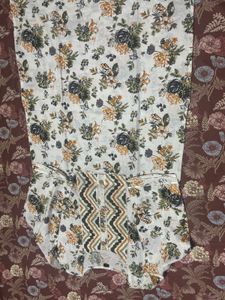 Floral Print Kurta