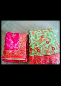 Brand New Semi Stitched Kundan Work Lahenga Choli