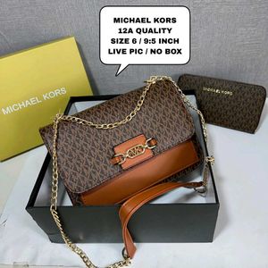 MK HEATHER SHOULDER SLING WITH WALLET