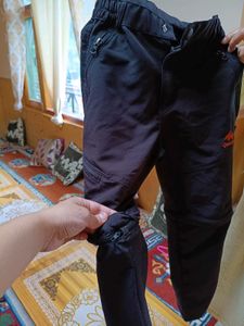 Quechua Zip-Off Hiking Pants For 7 To 8 Year Old B