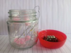 DIY Golden Lights Home Lamp