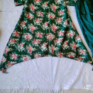 Green Dhoti Kurta Set
