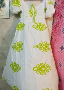 Beautiful Summer Trendy Cotton Dress
