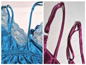 Silky Night dress Set