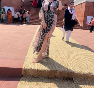 Elegant Floral Maxi Dress