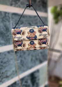 Cute Teddy TwinBear Crossbody Bag