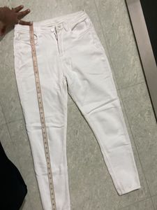 White Denim For Woman