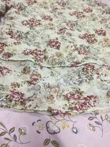 Floral Print Blouse with Ruffle Detail