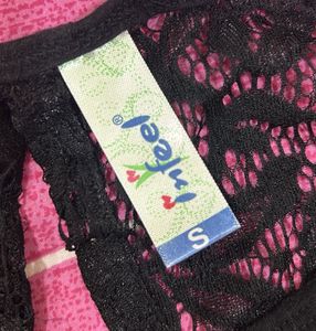 Multicolour Netted Back with Red Inner Top