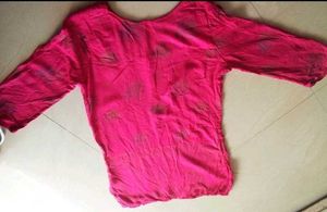 Elegant Ethnic Kurti Combo – Pink &amp; Purple