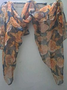 Floral Print Dupatta