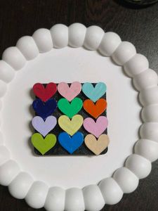Heart Decor - Keychain &amp; fridge magnet