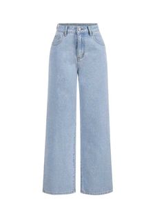 Light Wash Wide Leg Jeans