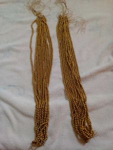 Dull Shade golden beads