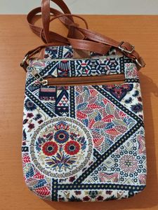 Patterned Sling Bag