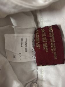 White Slim Fit Jeans